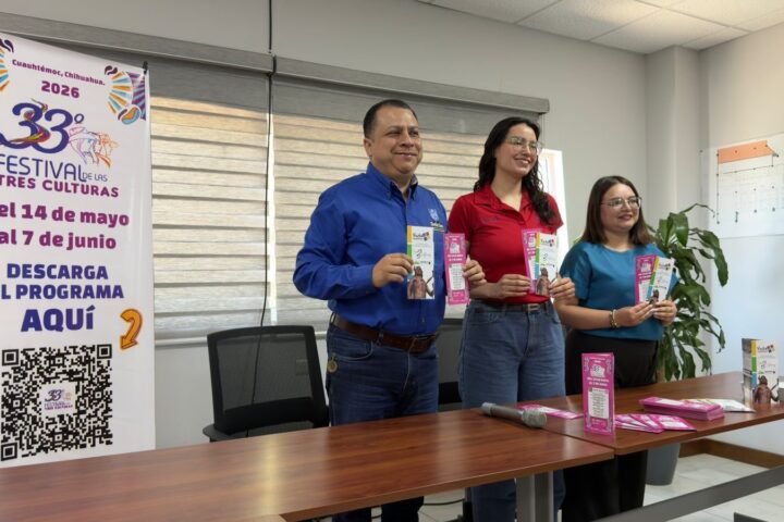 Promueve Gobierno de Cuauhtémoc Festival de las Tres Culturas en distintos municipios