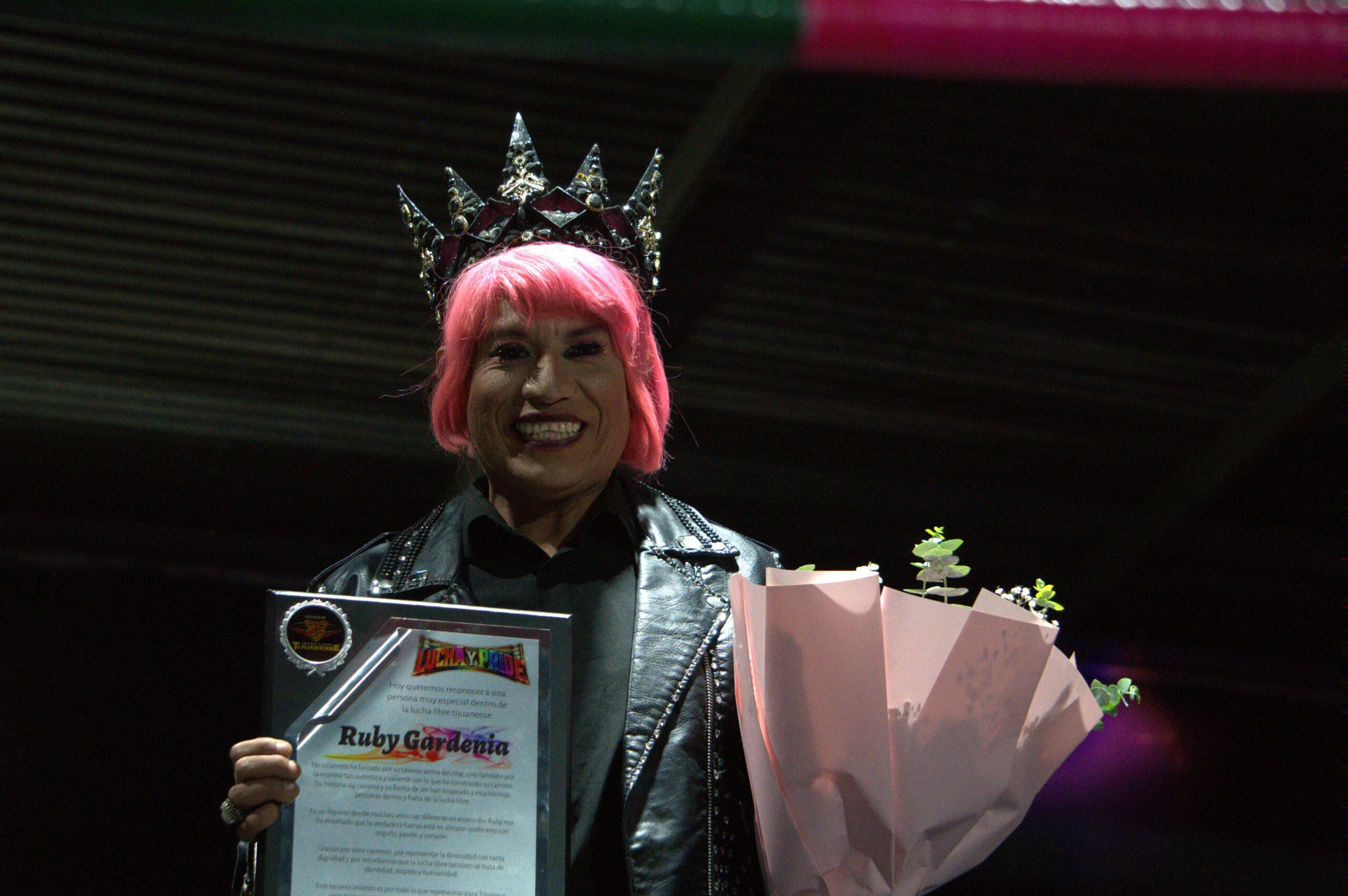 La lucha libre como resistencia, identidad y legado: Ruby Gardenia recibe merecido homenaje