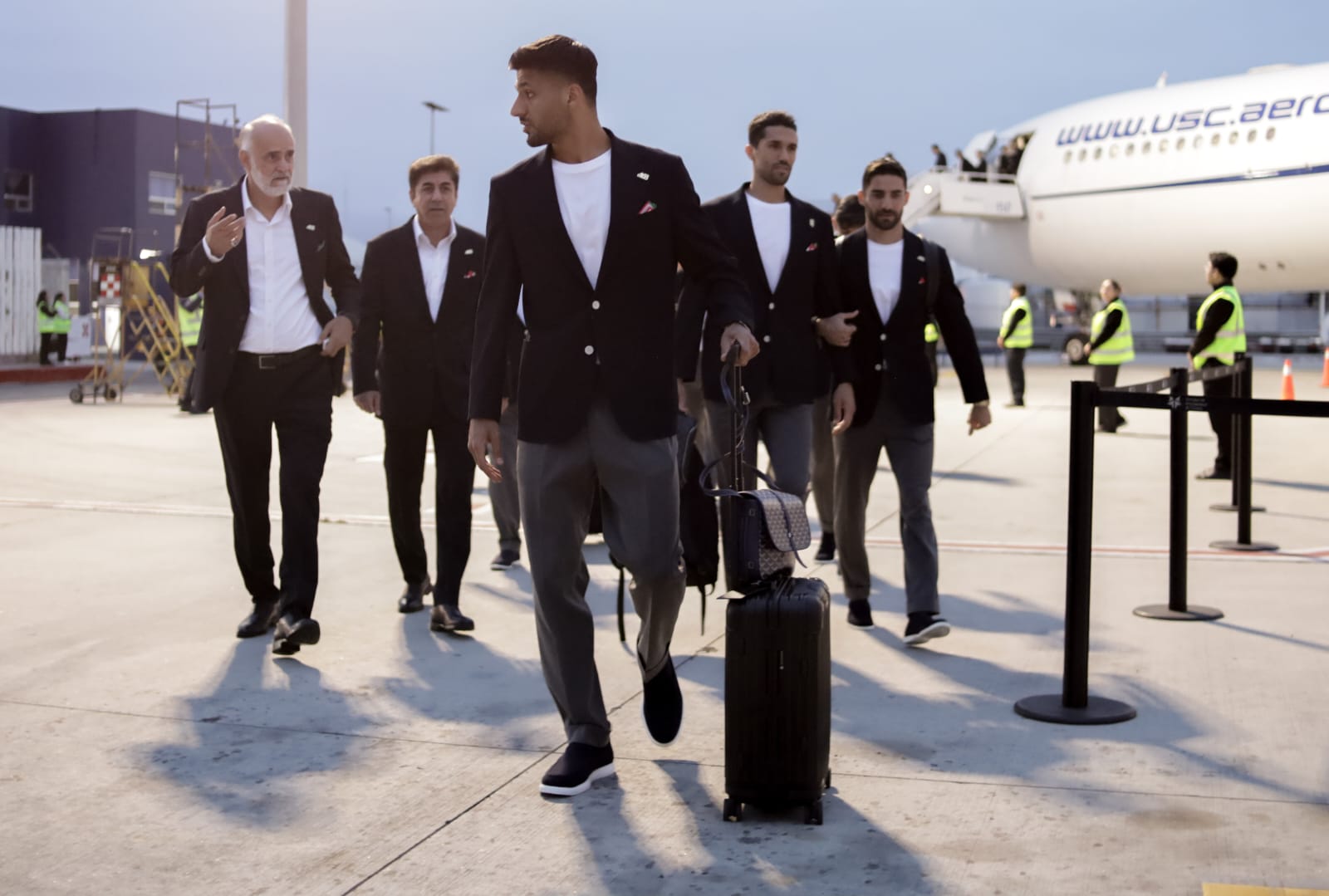 Llegó la Selección de Futbol de Irán a Tijuana