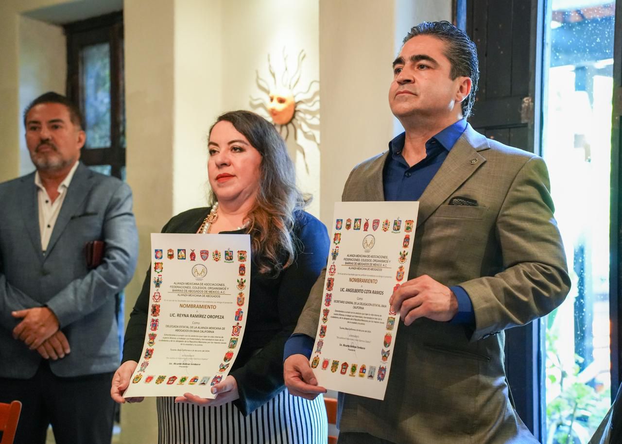 Toma protesta Reyna Ramírez como delegada estatal de la Alianza Mexicana de Abogados