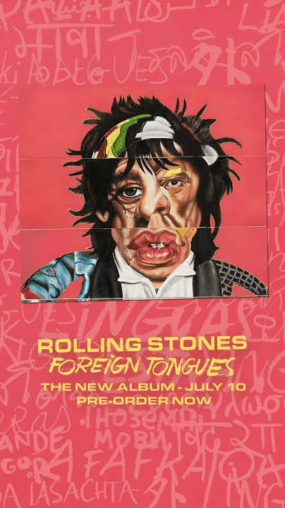 NASCAR y Rolling Stones presentan alianza previa al álbum “Foreign Tongues”