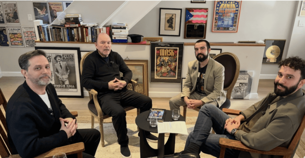 Rubén Blades presenta: Supermambo, el primer cómic de salsa y nuevo álbum