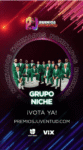Grupo Niche recibe nominación a Premios Juventud 2026 junto a Vives
