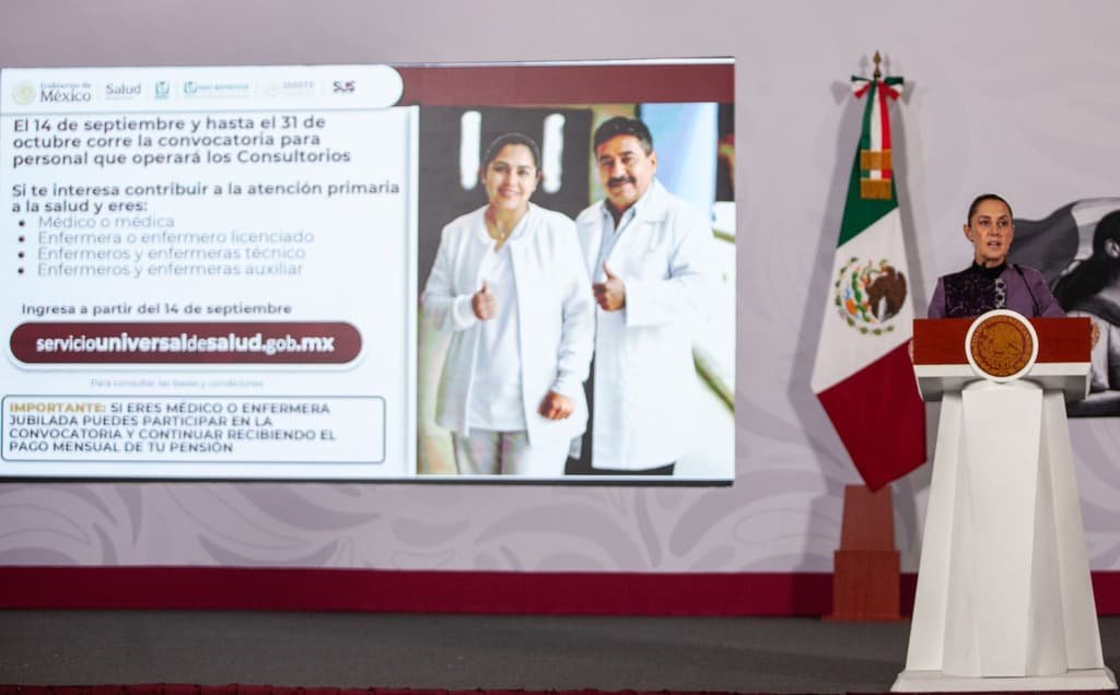 Abre convocatoria laboral el IMSS-Bienestar para doctores y enfermeras en centros de salud