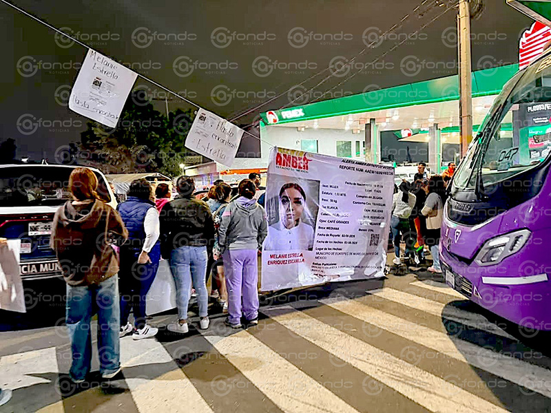Aparece sana y salva Melanie Estrella tras dos semanas de intensa búsqueda en Edomex