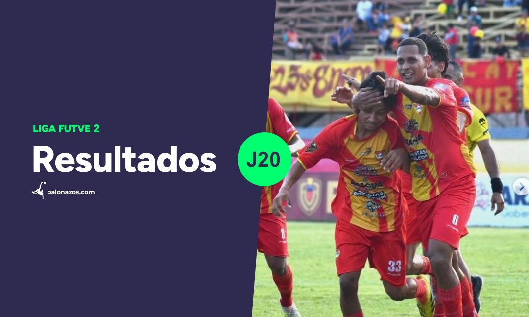 Balance y marcadores de las jornadas 20 y 25 en los grupos de la Liga FutVe 2