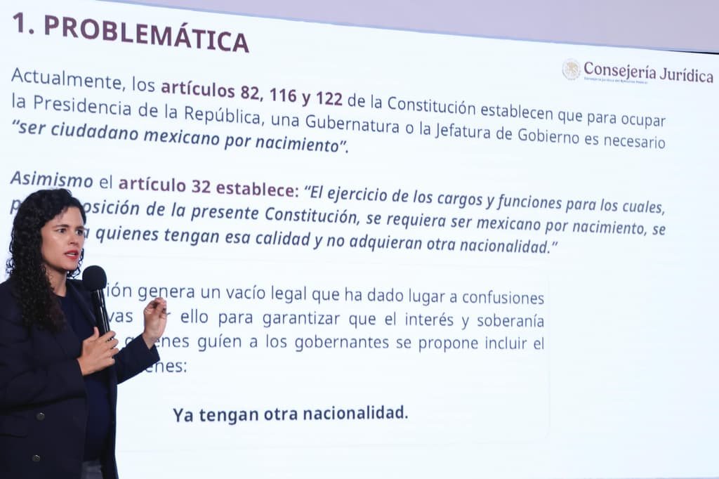 Busca el gobierno federal frenar la doble nacionalidad para ocupar la presidencia y gubernaturas
