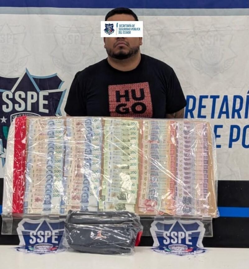 Cae sospechoso de asesinato en Ciudad Juárez tras intentar sobornar a policías con más de 120 mil pesos