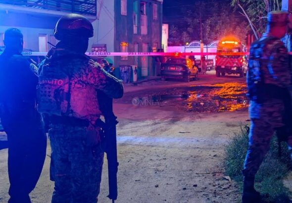 Capturan a dos sospechosos tras balacera nocturna que deja un herido en la colonia Granjas Cerro Grande
