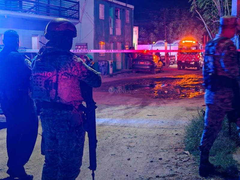 Capturan a dos sospechosos tras balacera nocturna que deja un herido en la colonia Granjas Cerro Grande