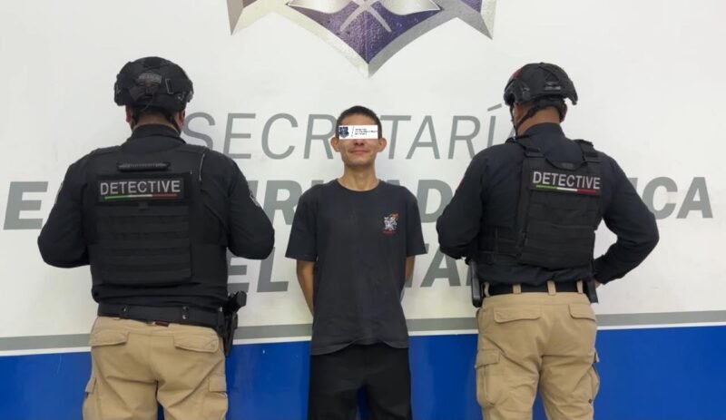 Capturan en Ciudad Juárez a presunto autor material de incendio en agencia de autos