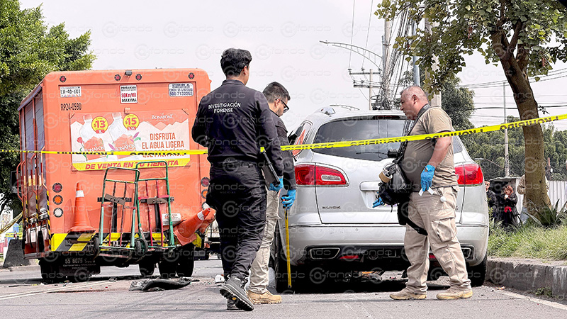 Conductor ebrio provoca choque fatal y arranca la vida a un motociclista en Iztapalapa