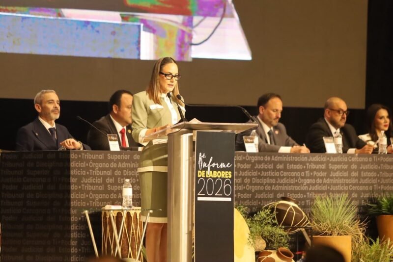 destaca santiago de la peña labor institucional del poder judicial durante informe del tsje