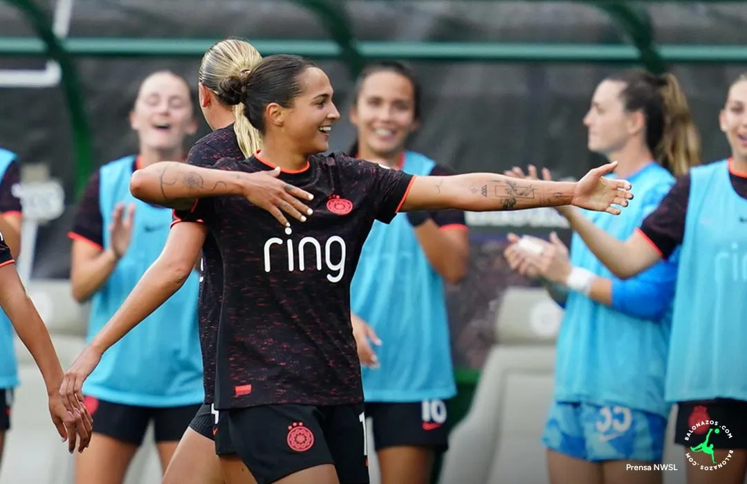 Deyna castellanos lidera con un golazo la victoria del portland thorns frente al orlando pride