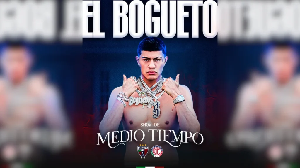 El Bogueto dará show en el medio tiempo del Atlante vs Toluca