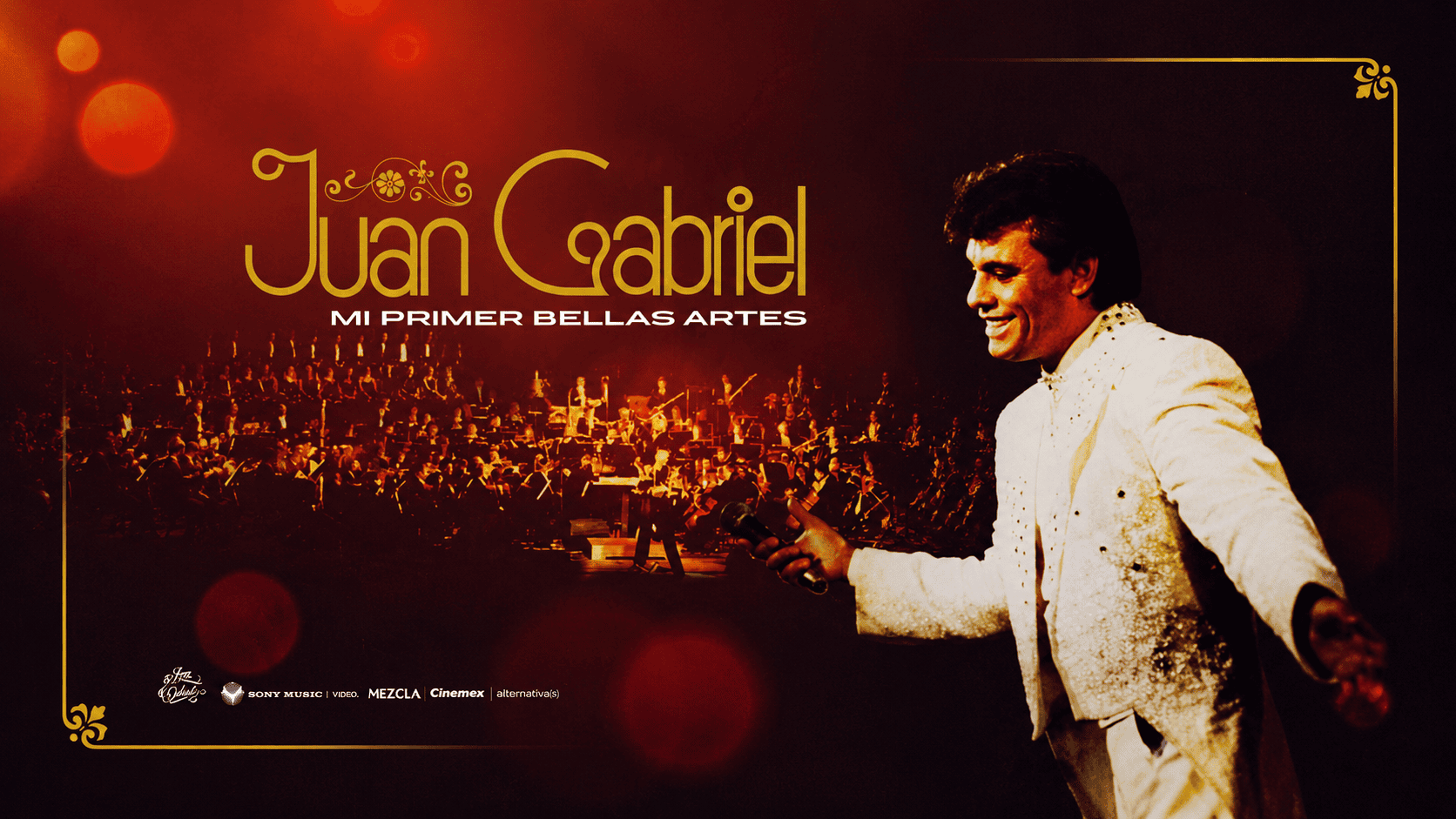 El histórico concierto de Juan Gabriel en el Palacio de Bellas Artes llegará a los cines estadounidenses en septiembre