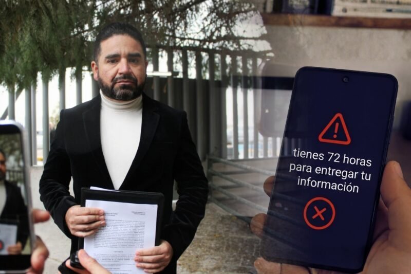 Francisco Sánchez denuncia presiones y ultimátums gubernamentales para concretar el registro obligatorio de teléfonos móviles