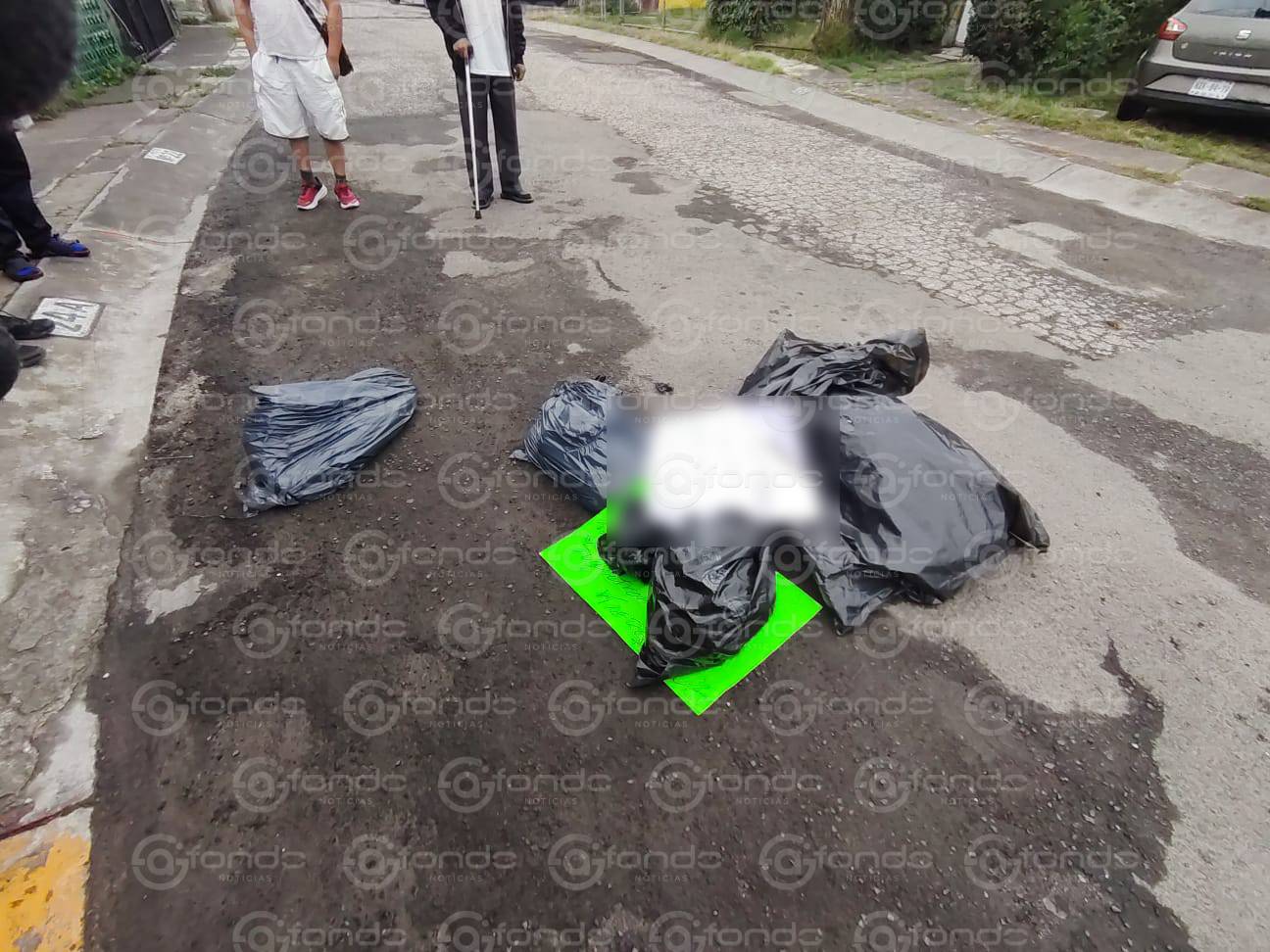 Hallan restos humanos en bolsas de plástico junto a un mensaje intimidatorio en Cuautitlán Izcalli