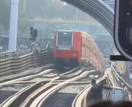 Hombre bajo los efectos del alcohol paraliza el servicio al caminar por zona de vías elevadas del Metro