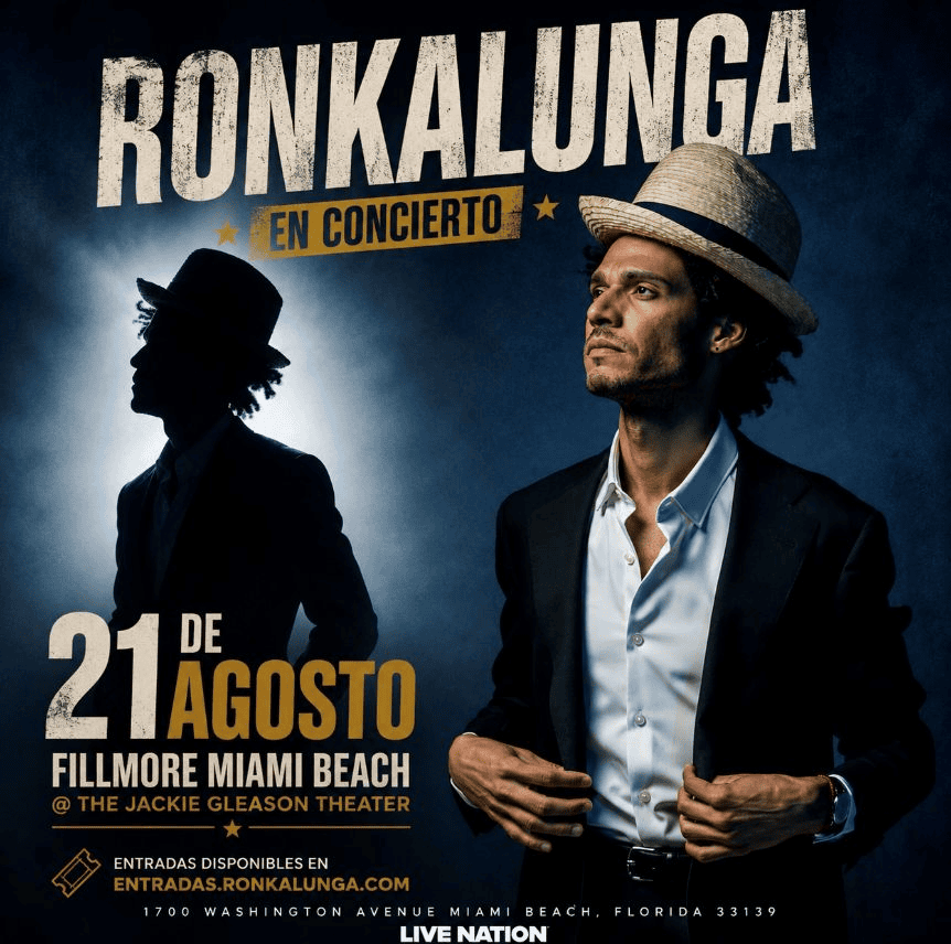 Ronkalunga llega al Fillmore Miami Beach con «LA CHIVA»