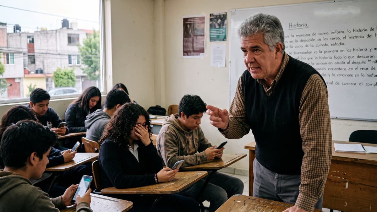 Inicia consejo técnico escolar con discusión sobre prohibición de teléfonos móviles en aulas mexicanas