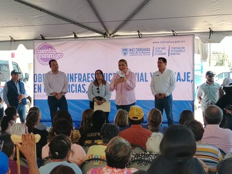 Invierten 3.4 millones de pesos para modernizar vialidades clave en el municipio de Delicias
