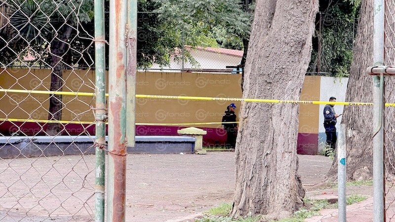 Joven muere baleado durante un partido de frontón en instalaciones deportivas de la alcaldía Azcapotzalco