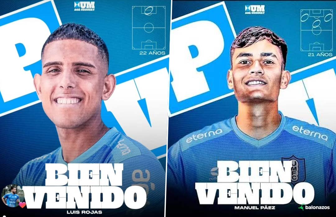 Juventud venezolana llega al fútbol uruguayo: Luis Rojas y Manuel Páez fichan por el Uruguay Montevideo