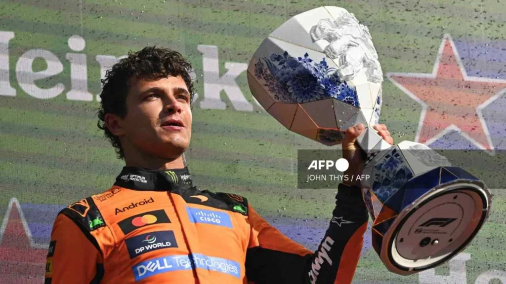 Lando Norris renueva con McLaren hasta 2030