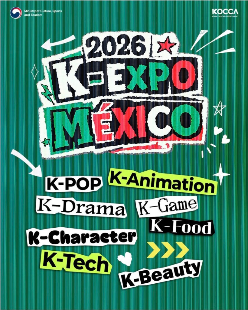 Llega a la Ciudad de México la K-expo 2026 con gastronomía, K-beauty y un gran concierto gratuito