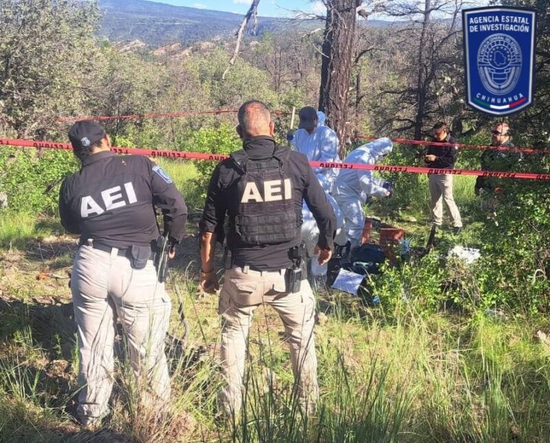 Localizan restos óseos y osamentas humanas durante operativo de búsqueda en el municipio de Casas Grandes