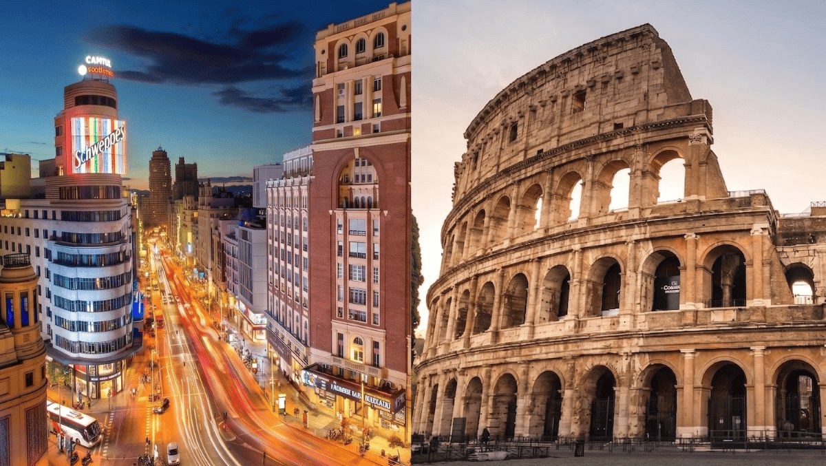 Madrid, Roma y París encabezan las preferencias de los turistas latinoamericanos en su paso por Europa