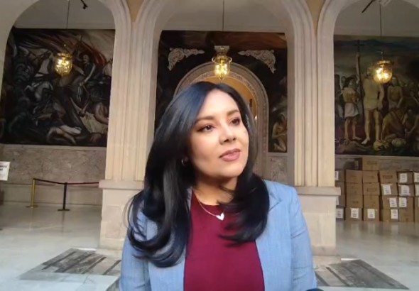 Mayra Chávez enfatiza que el rumbo de las coordinaciones internas compete únicamente a Morena