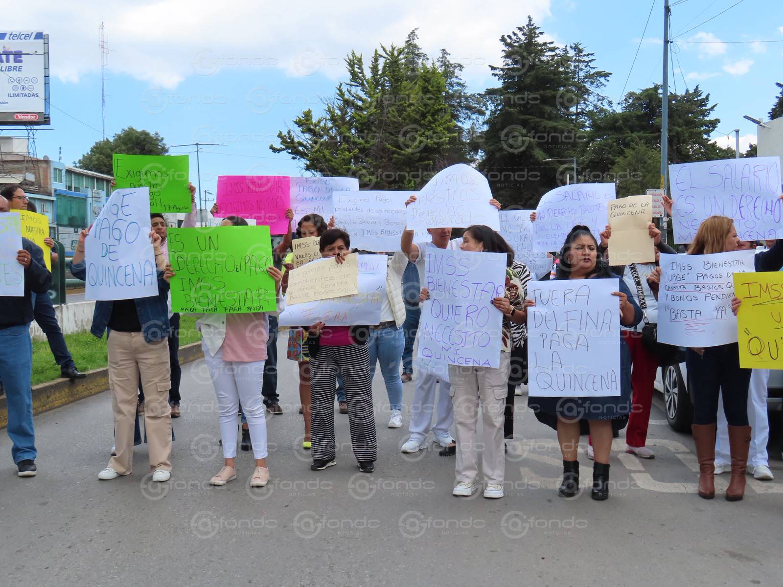 Protestas en Toluca: personal médico bloquea vialidades tras retraso salarial del IMSS-Bienestar