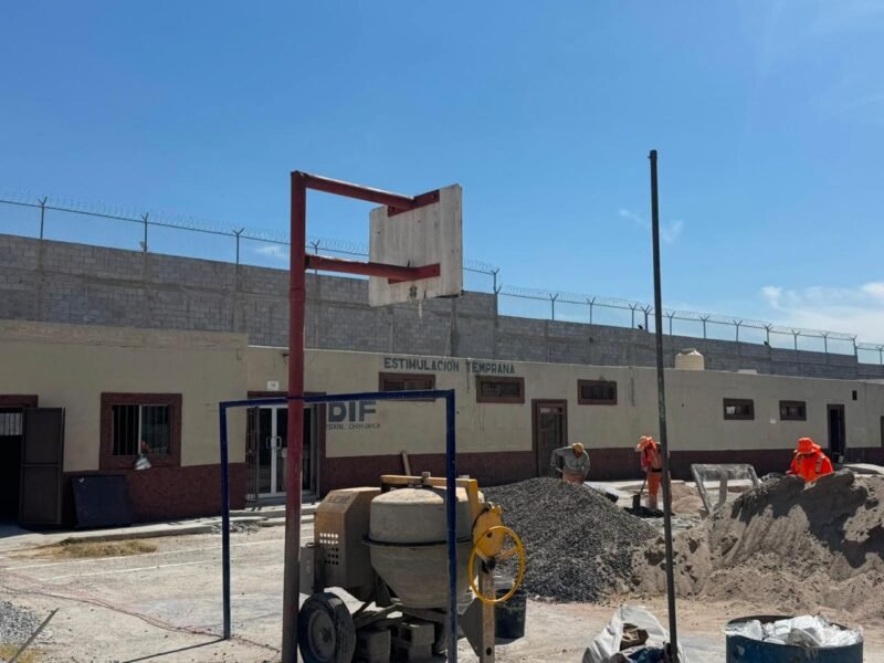 Registra un sesenta por ciento de avance la ampliación del Cereso 3 en Ciudad Juárez