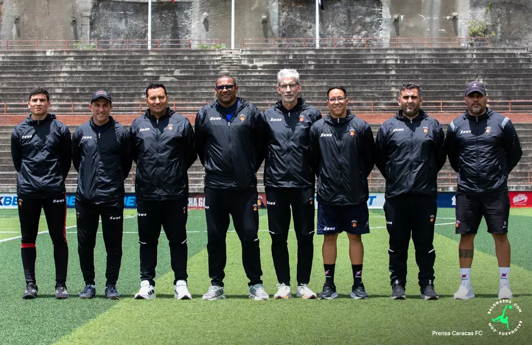 Regreso histórico: Noel Sanvicente asume las riendas de su primera práctica con el Caracas Fútbol Club