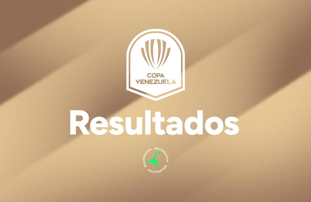 Resumen oficial y marcadores de la tercera jornada de la copa venezuela 2026