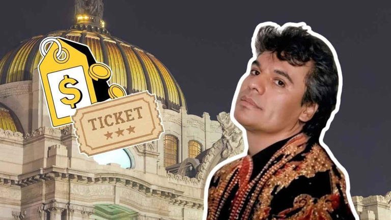 Revelan cuánto costaron realmente las entradas para ver a Juan Gabriel en Bellas Artes en 1990