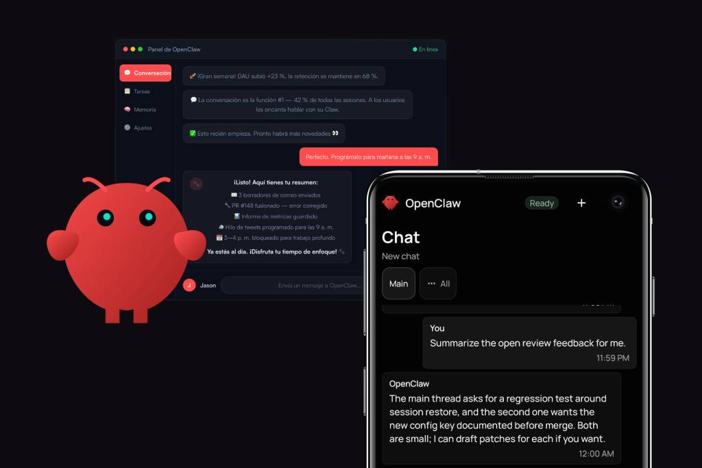 Todo lo que puedes hacer con OpenClaw gracias a su app para iPhone y Android