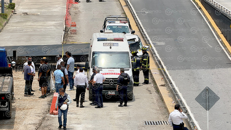 Tragedia en Interlomas: mujer pierde la vida tras el colapso de una estructura sobre su vehículo