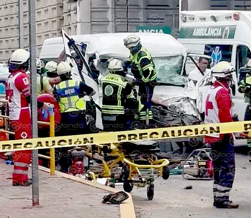 Trágico choque en la carretera México-Toluca deja un fallecido y media docena de lesionados