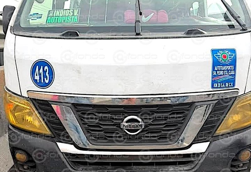 Usuarios de transporte público agreden a conductor tras presunta complicidad con asaltantes en Acolman