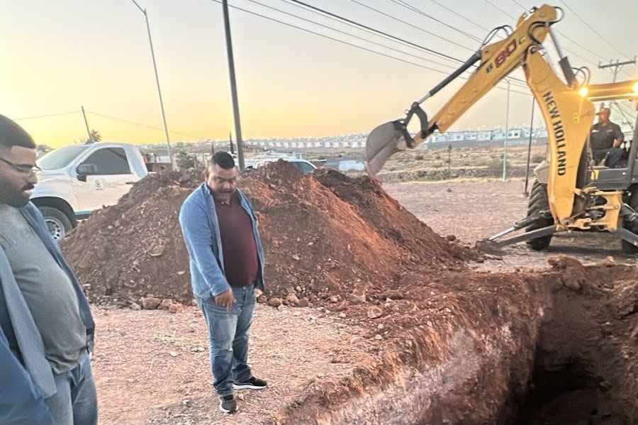 Reparará JMAS Chihuahua fuga en conducción de 14 pulgadas