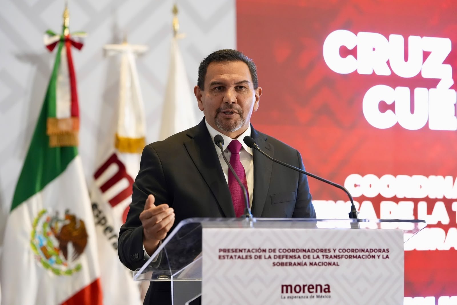 Designa Morena a Cruz Pérez Cuéllar como coordinador estatal rumbo a la gubernatura de Chihuahua