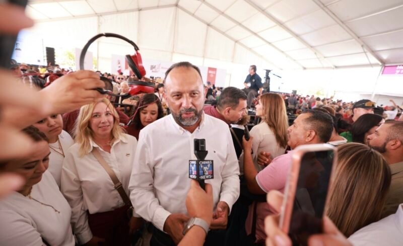 Alcalde Héctor Ortiz aplaude los nuevos proyectos e infraestructura anunciados por Claudia Sheinbaum para Juárez