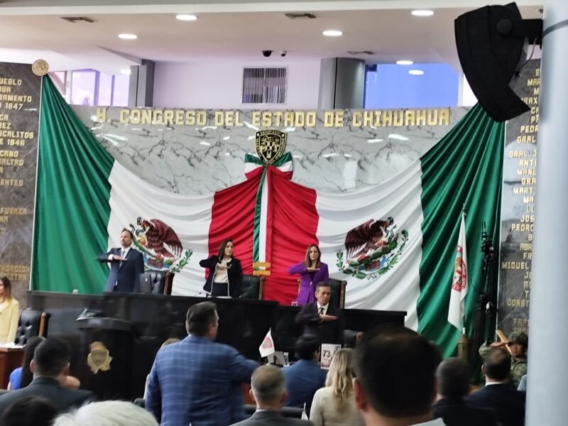 Arranca el tercer año legislativo en el Congreso de Chihuahua con nueva Mesa Directiva