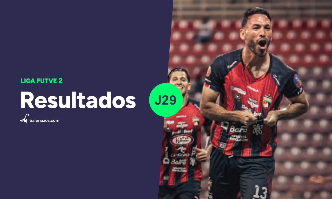 Balance y marcadores de la vigésima novena fecha en el grupo centro occidental de la liga futve 2