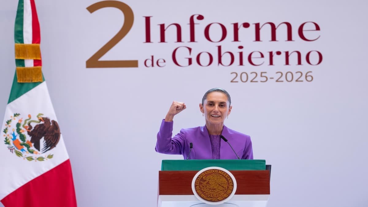 Balanza positiva, programas sociales y seguridad: así presentó claudia sheinbaum su segundo informe de gobierno