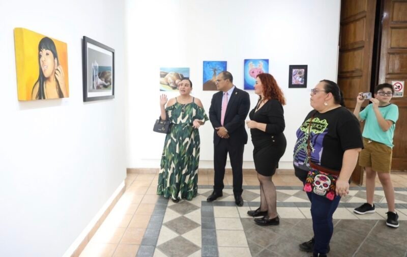 Celebran veinticinco años de trayectoria del Centro Municipal de las Artes con la apertura de muestra pictórica