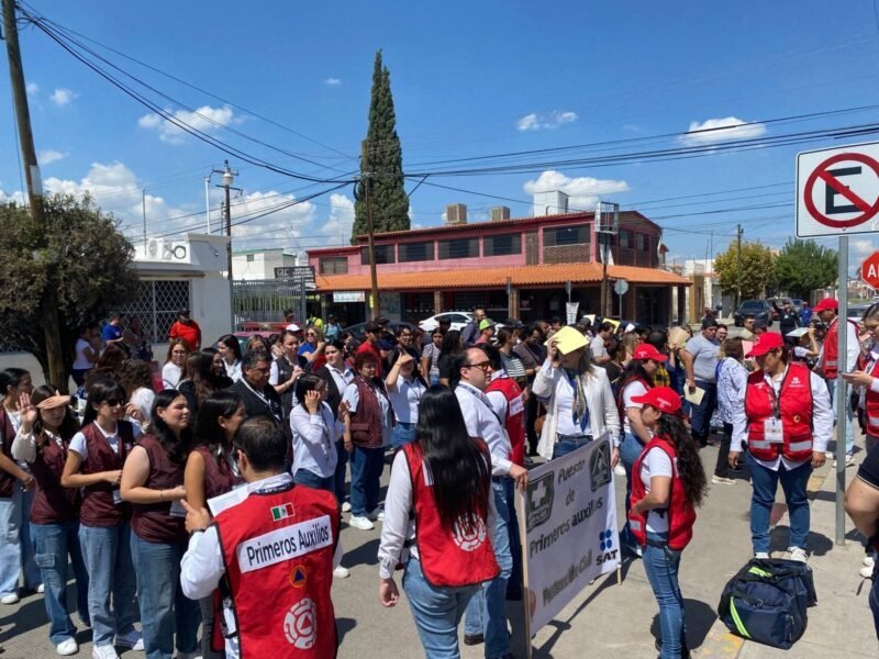 Chihuahua se prepara para el Segundo Simulacro Nacional 2026 con actividades del 17 al 22 de septiembre